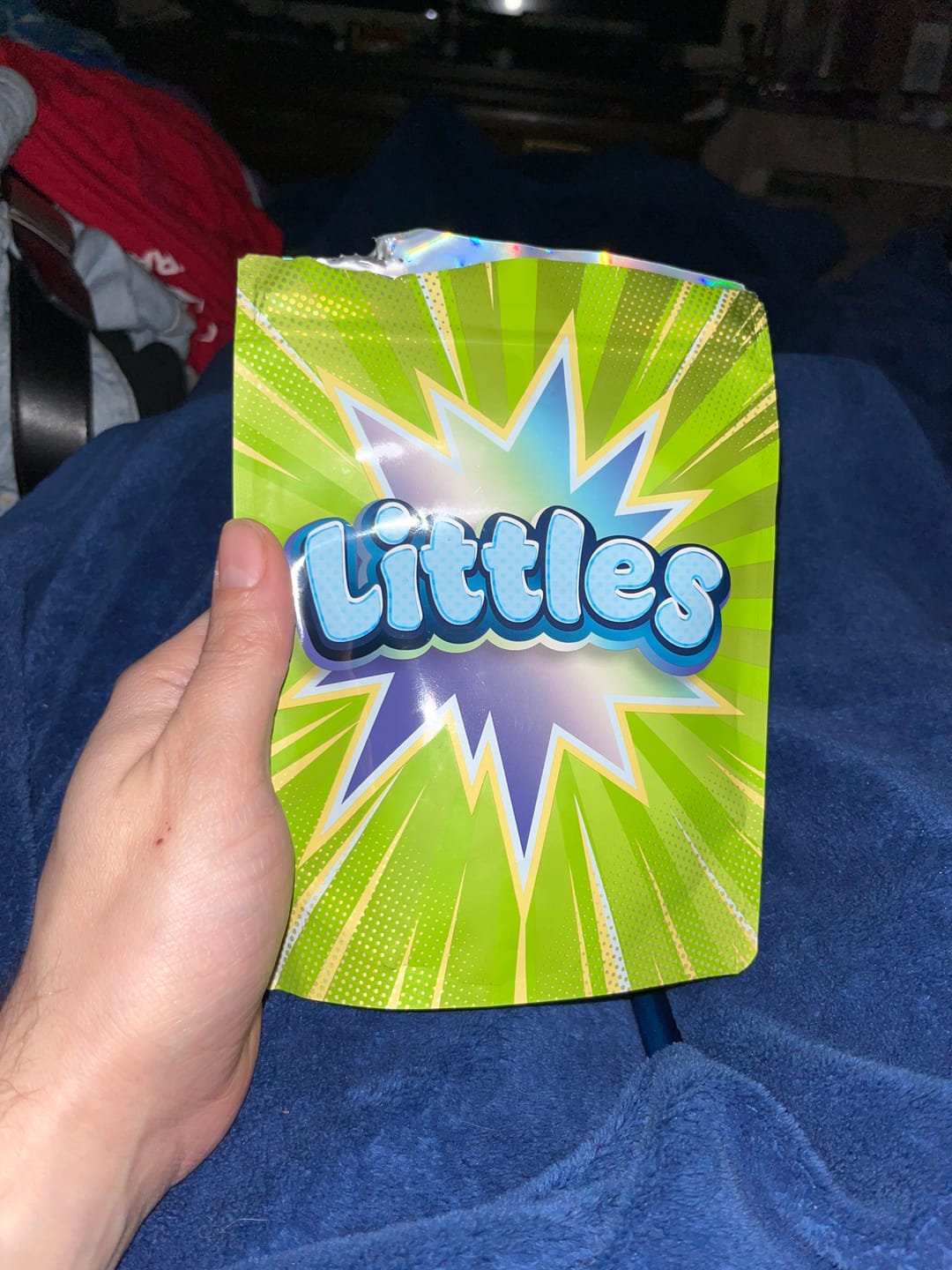 Customer photo review of LITTLES BRAND - Black Cherry Runtz - 28 Grams Littles - Indica