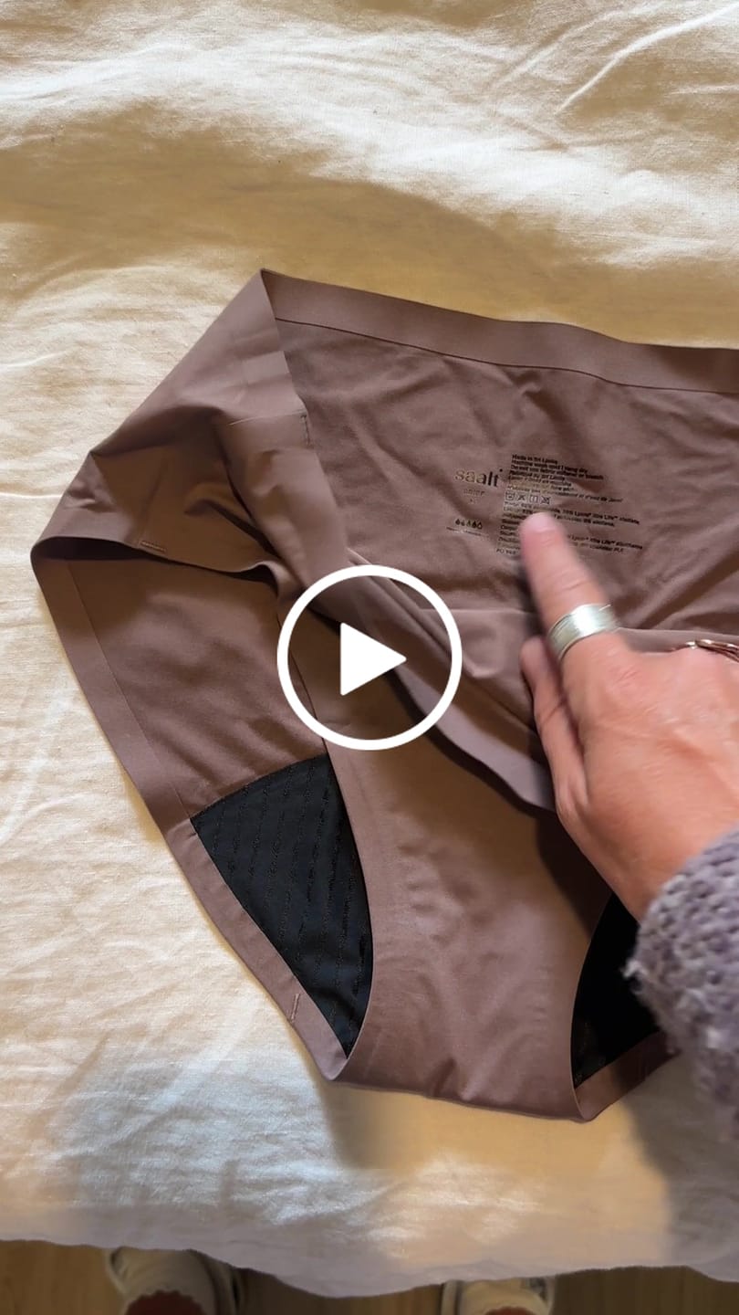 Customer video review of Leakproof Seamless Brief