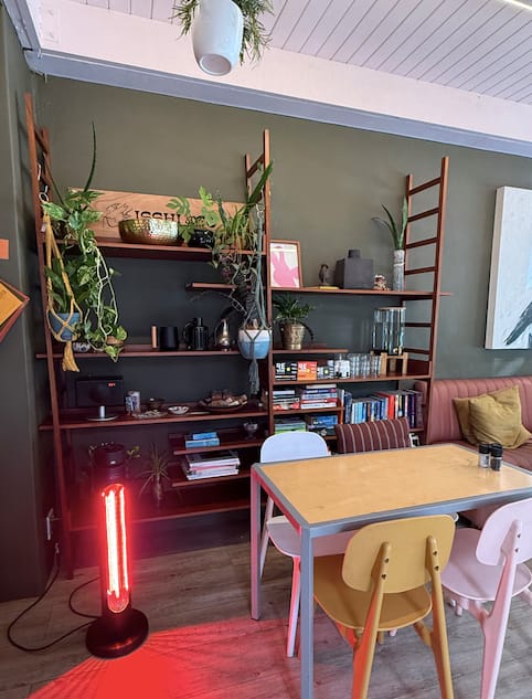 Customer photo review of Indoor & Outdoor Infrared Heater