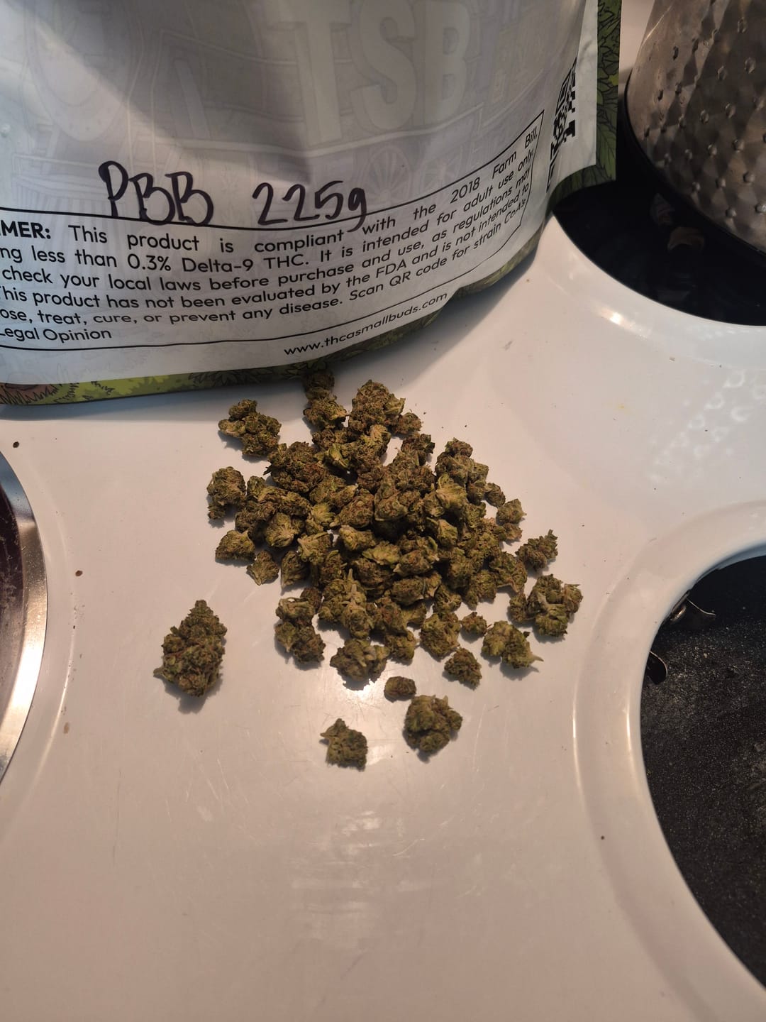 Customer photo review of Light Assist THCA Smalls