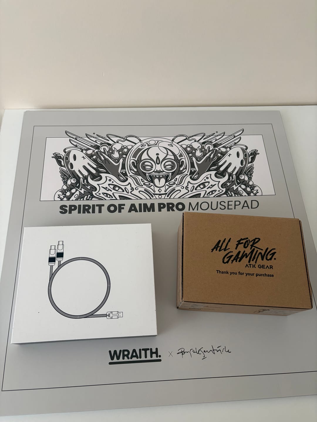 Customer photo review of Wraith Çift Başlıklı Kablo