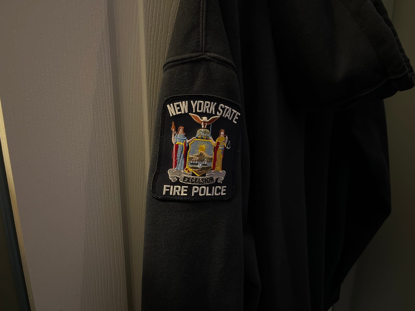 Customer photo review of New York State Fire Police Patch- Navy