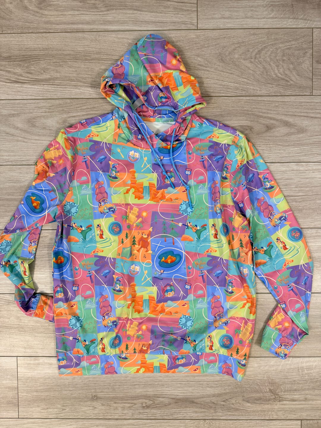 Customer photo review of Disney’s A Goofy Movie "The Open Road" – Performance Hoodie