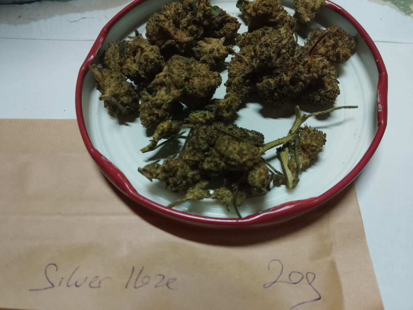Customer photo review of Super Silver Haze Popcorn