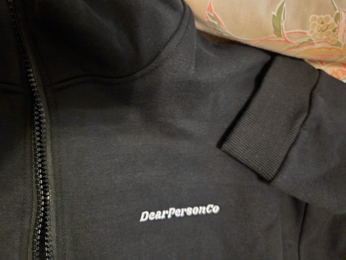 Customer photo review of The Original 'Dear Person Behind Me' Hoodie