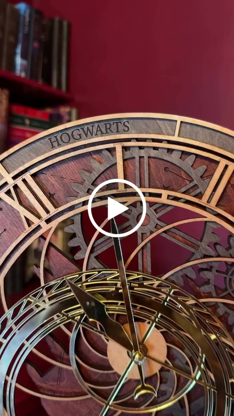 Customer video review of HOGWARTS™ CLOCK TOWER 3D WALL CLOCK - OFFICIALLY LICENSED - HARRY POTTER