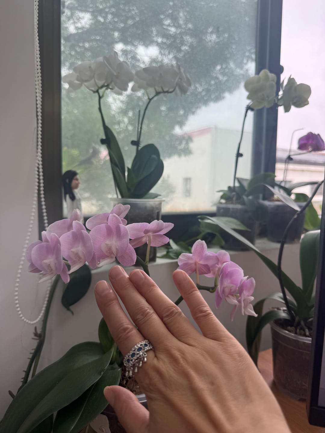 Customer photo review of "MIAO" 925 Sterling Silver Tassel Statement Ring