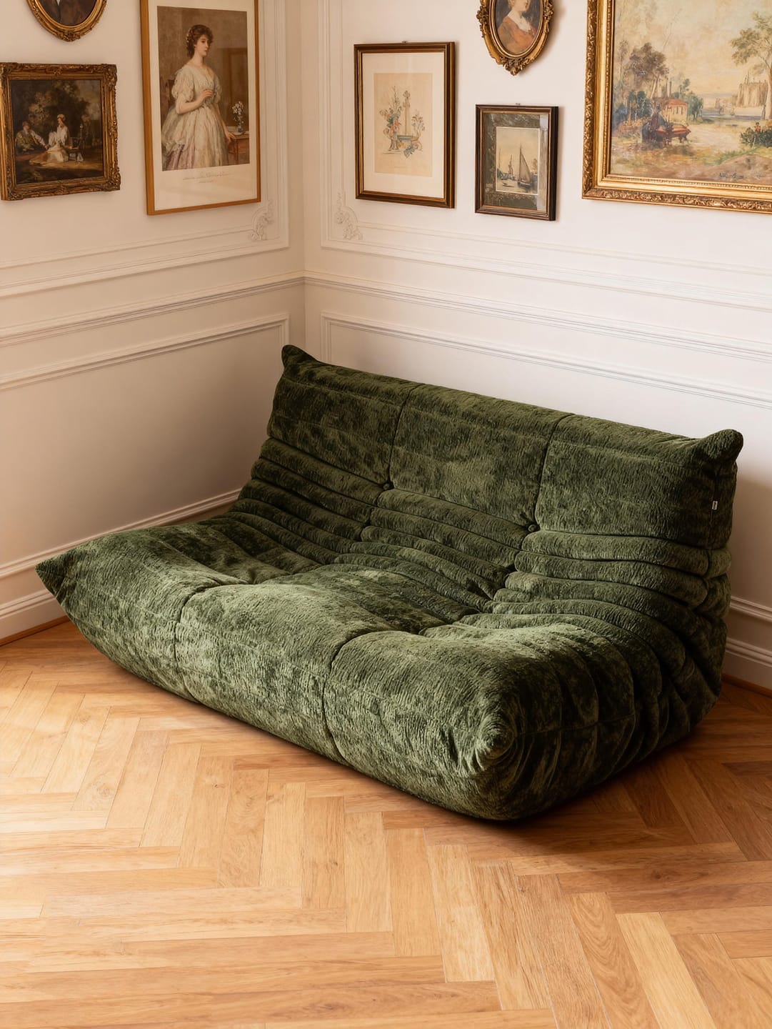 Customer photo review of Hiksnra Sofa 4 Seater | Vacuum Packed Sofa in Box