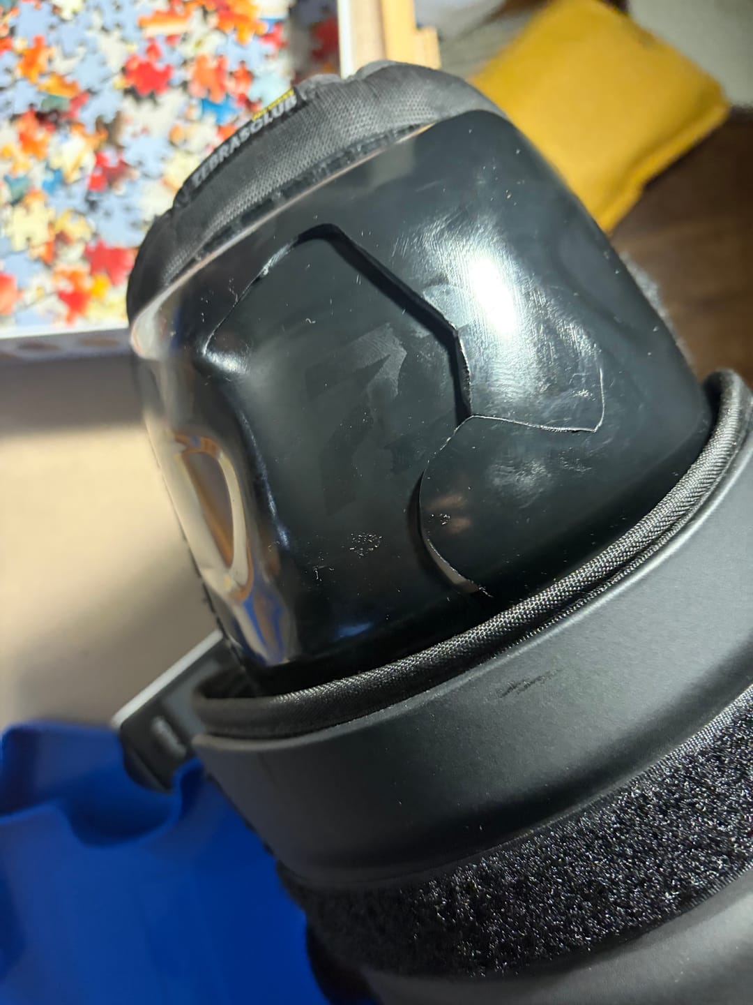 Customer photo review of ZSG-PRO HOCKEY REFEREE SHIN GUARDS