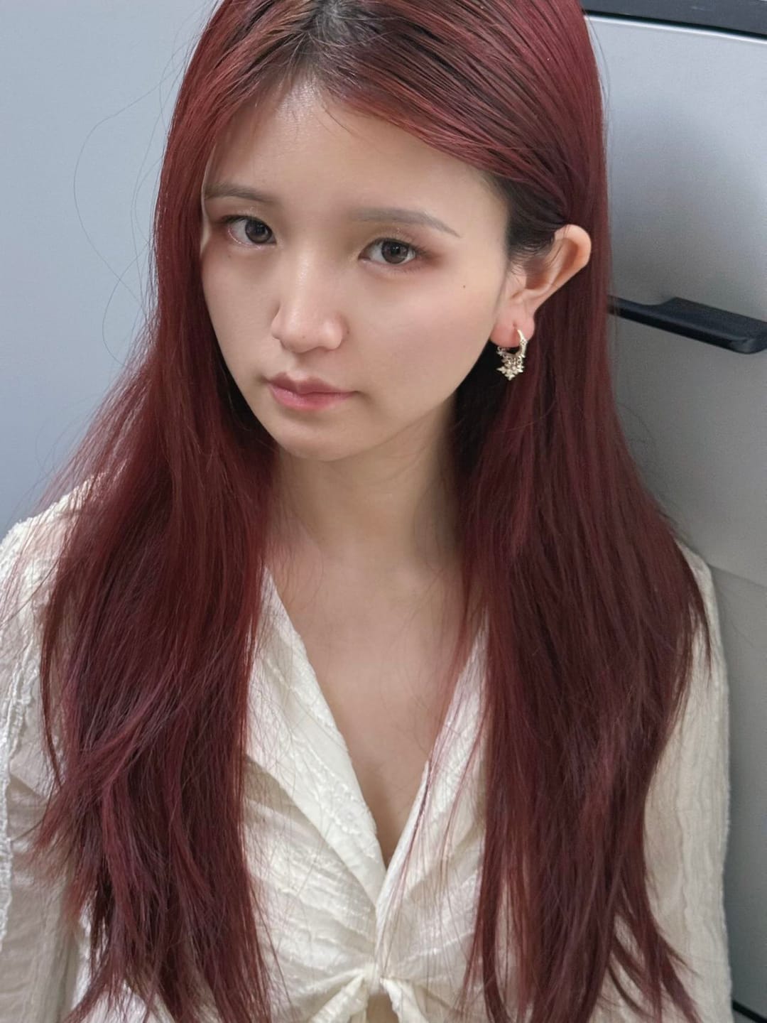 Customer photo review of "Bastet" 14K Gold Plated Vintage Iris Ear Cuffs, Statement Cartilage Earrings