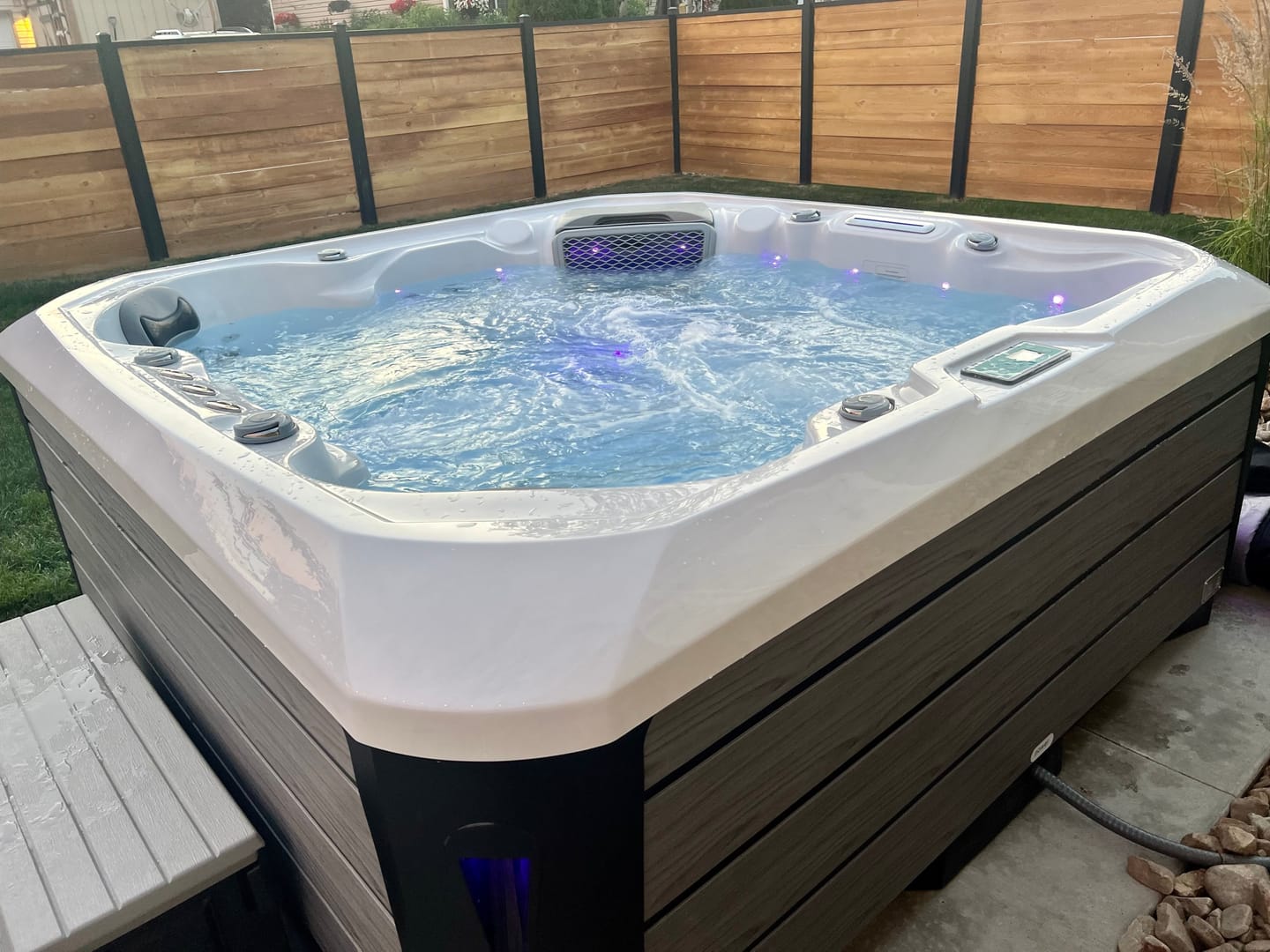 Customer photo review of Comfort Hot Tub 834