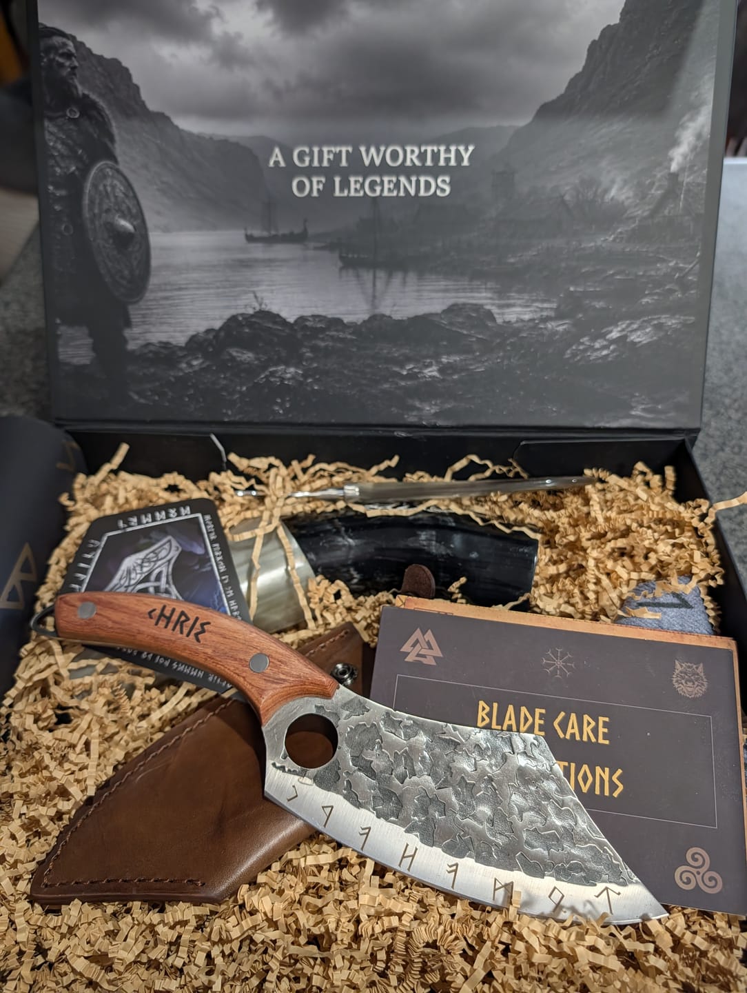 Customer photo review of Steak Night Gift Set