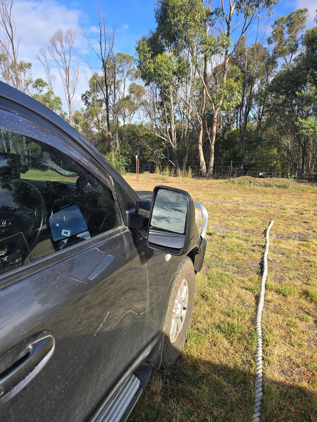Customer photo review of Clearview Next Gen Towing Mirrors Toyota LandCruiser 200 Series 2007 - 2015 Electric
