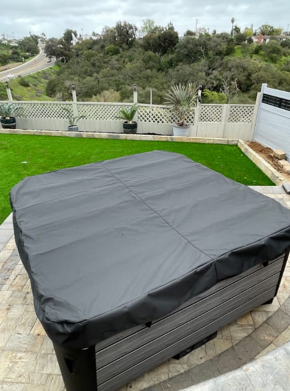 Customer photo review of Comfort Hot Tub 834