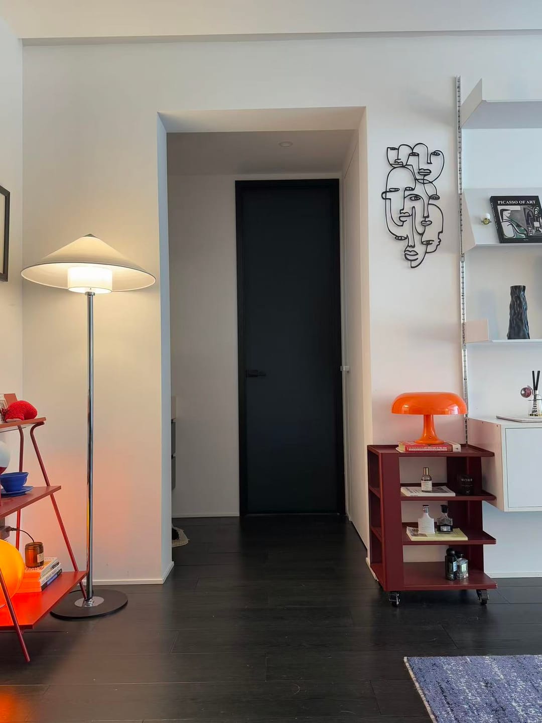 Customer photo review of KKUSO METAL TROLLEY - RUMI BORDEAUX RED