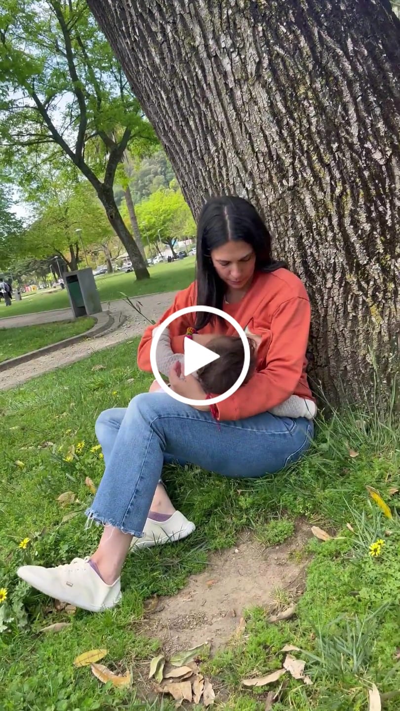 Customer video review of Polerón de Lactancia Aika Terracota VIP