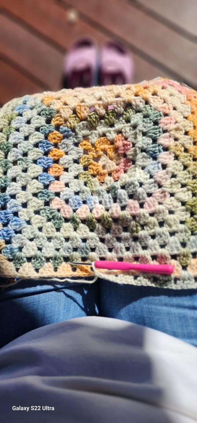 Customer photo review of Rainbow Blanket Kit
