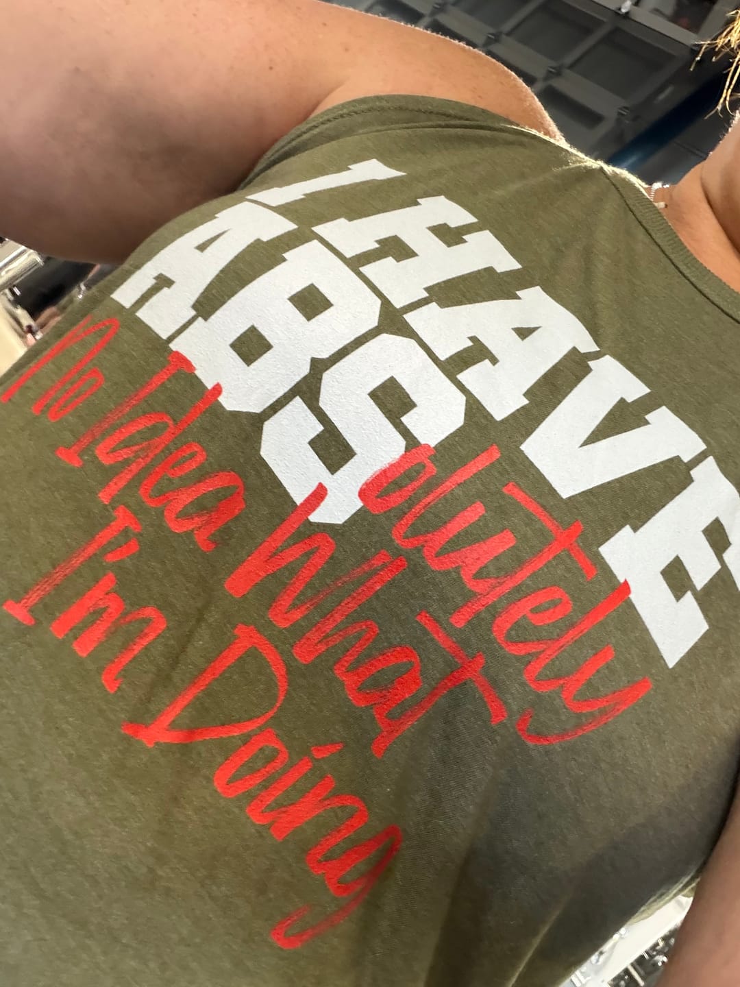 Customer photo review of Grab Bags Rocker Tank Top