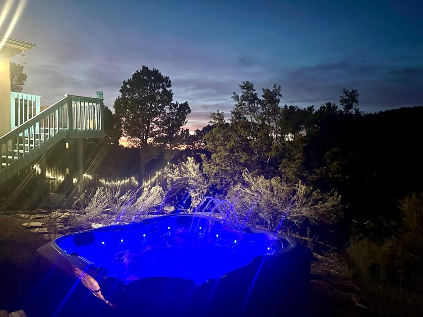 Customer photo review of Comfort Hot Tub 834