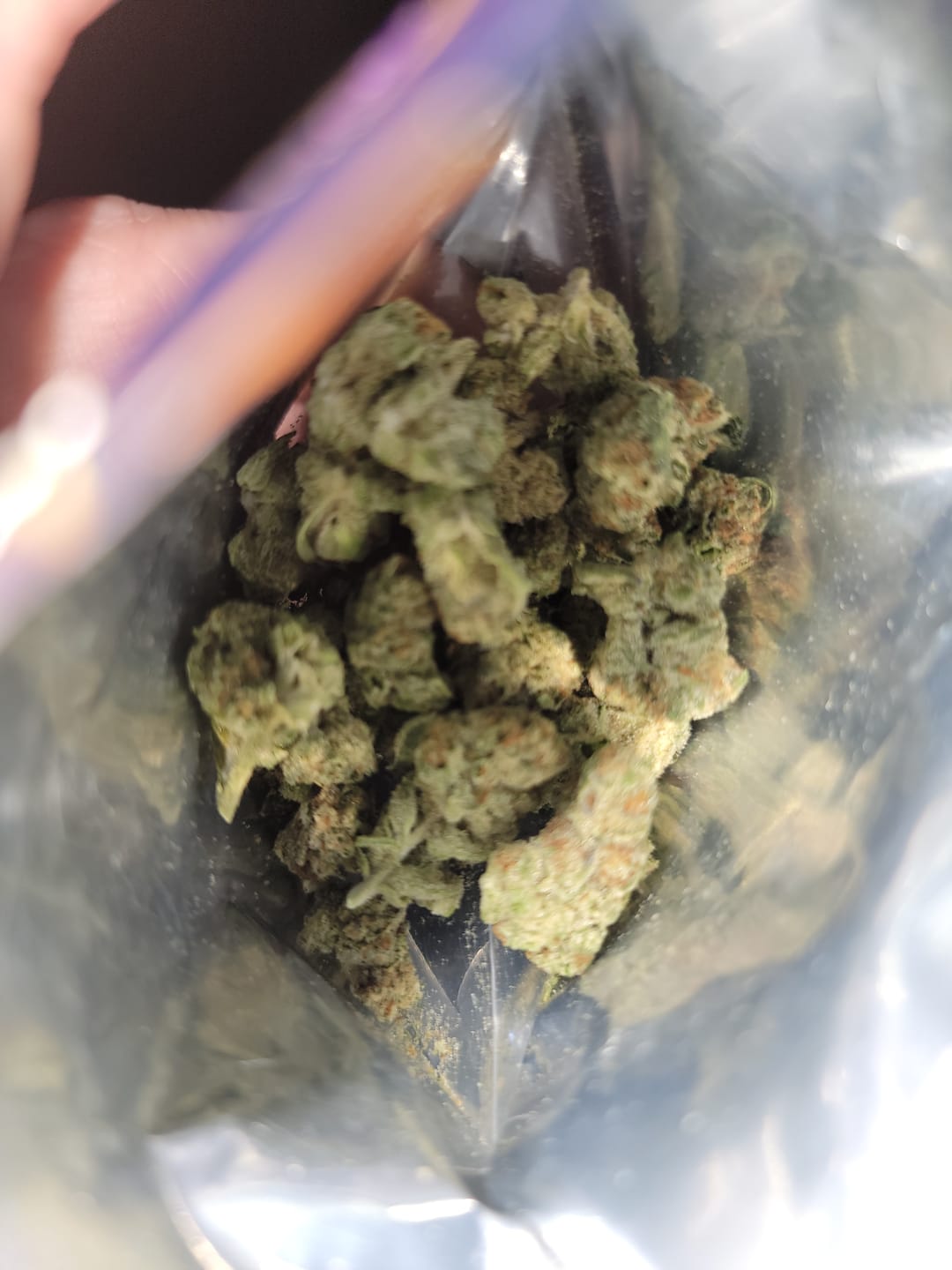 Customer photo review of Jet Fuel THCA Flower