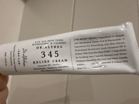 Customer photo review of Nomierinošs krēms ar resveratrolu Dr. Althea 345 Relief Cream