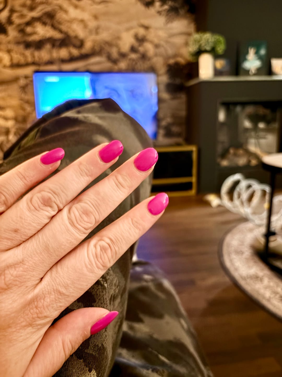 Customer photo review of Floral Dream UV-Free Gel Wrap