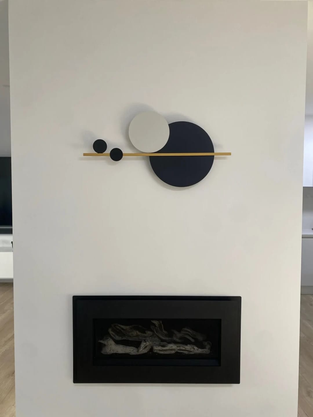 Customer photo review of Wall Light, Overlapping Circles Design, Wall Sconce, 60–90 cm