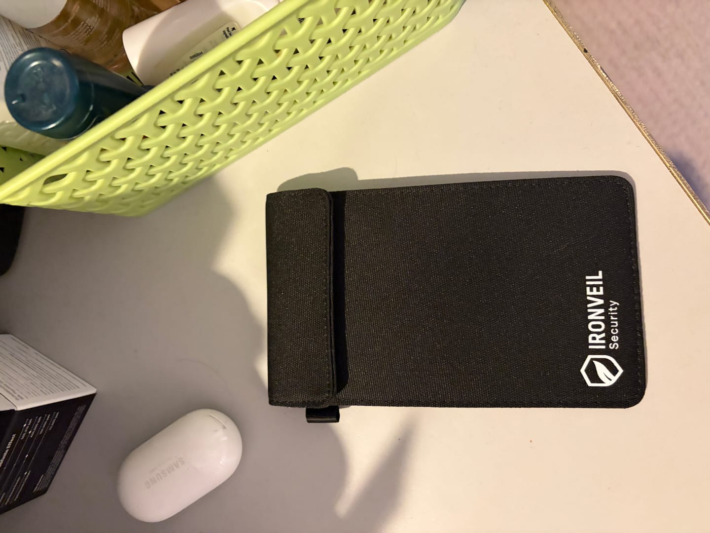 Customer photo review of Signal Shield Pouch - Large