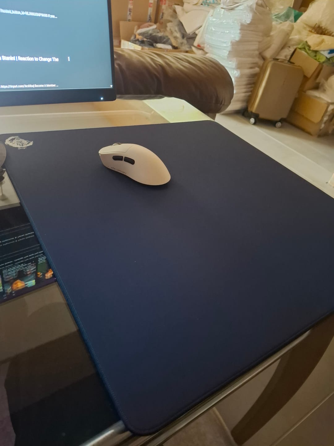 Customer photo review of Wraith Ace Series Poron Mousepad