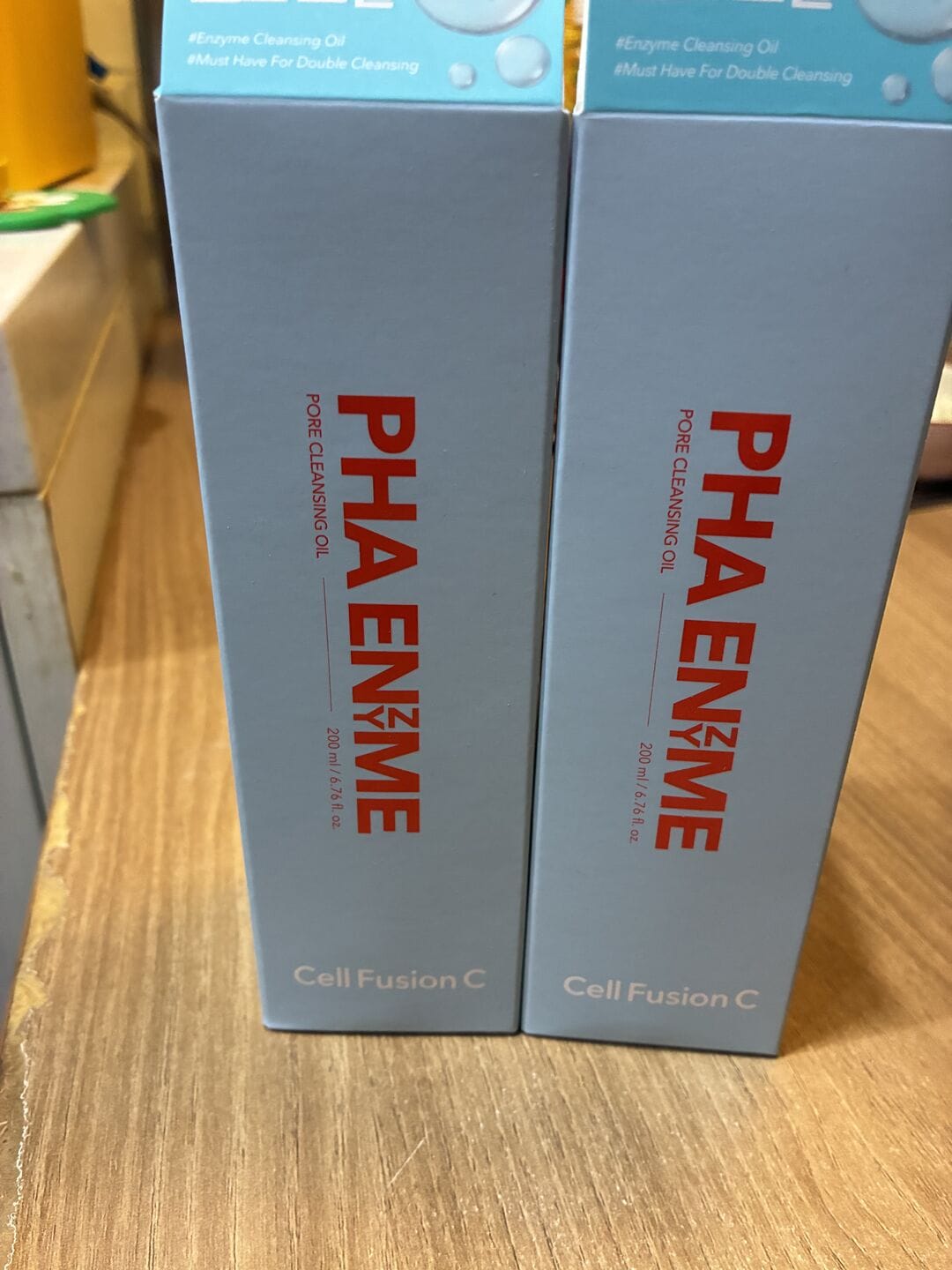 Customer photo review of PHA Enzyme Pore Cleansing Oil