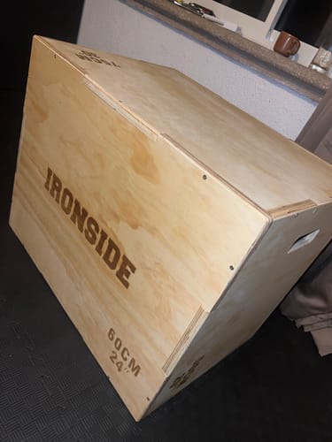 Customer photo review of Cajón Pliométrico IRONSIDE