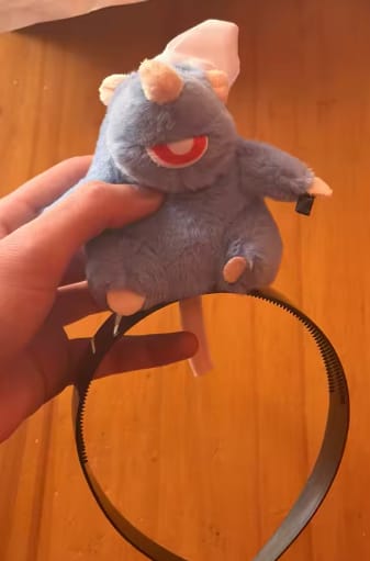 Customer photo review of Little Chef ™ Funny Cooking Headband