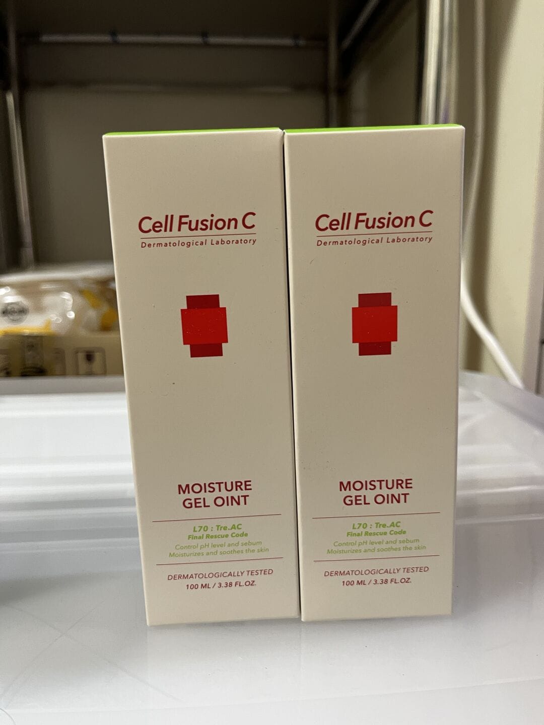 Customer photo review of TRE.AC Moisture Gel Oint