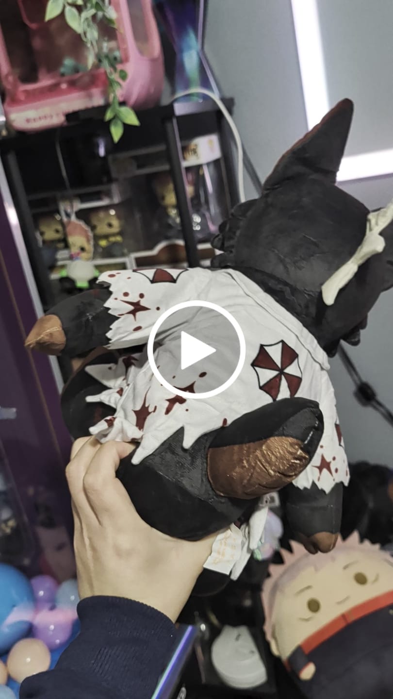 Customer video review of Original Character (OC) Design Plush