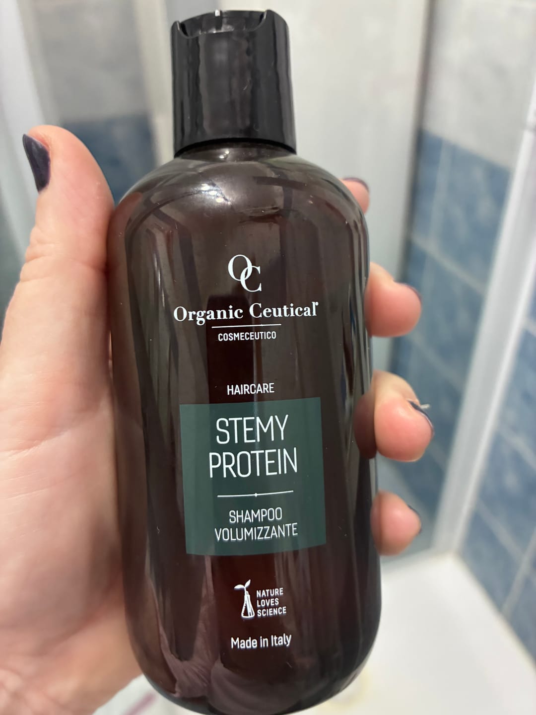 Customer photo review of STEMY PROTEIN | Shampoo Volumizzante