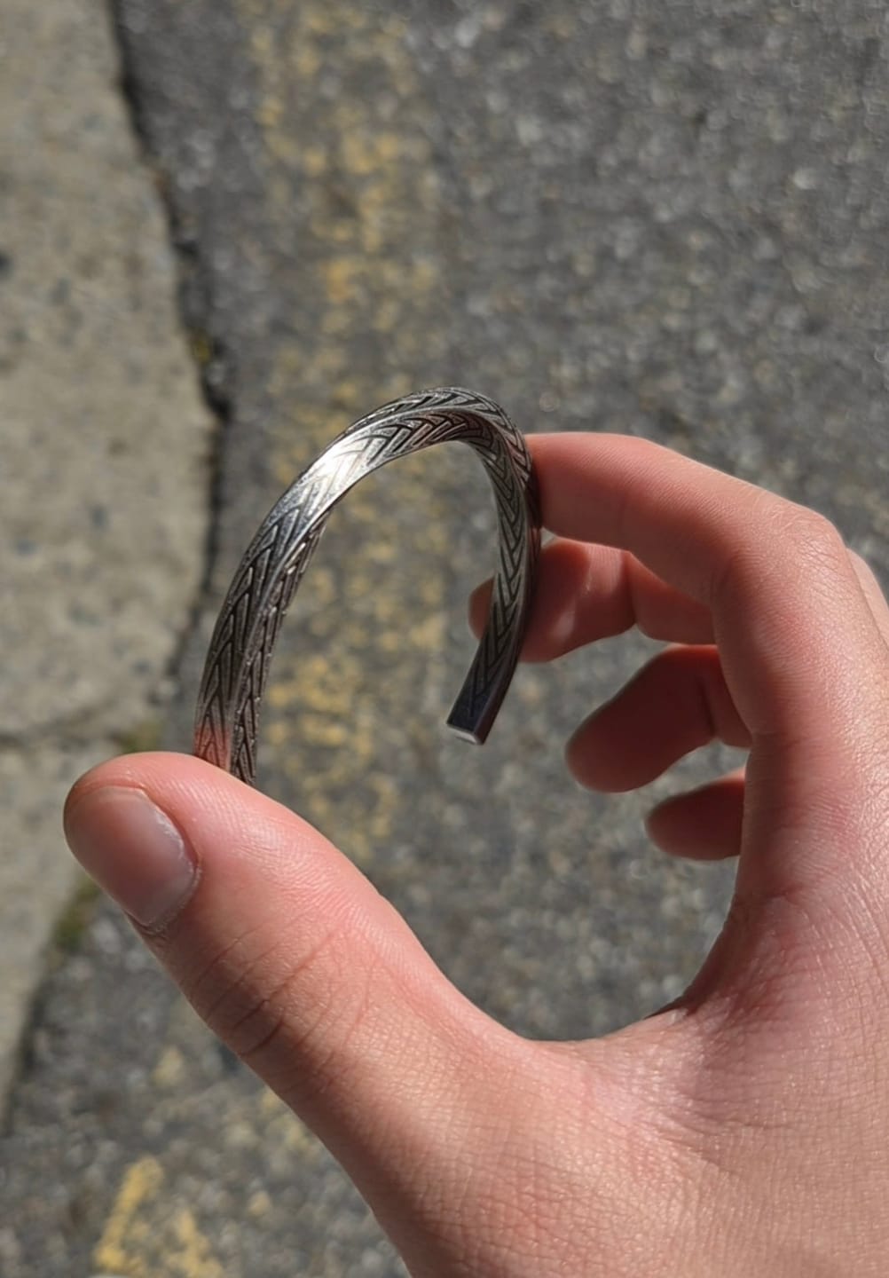 Customer photo review of Aether Cuff