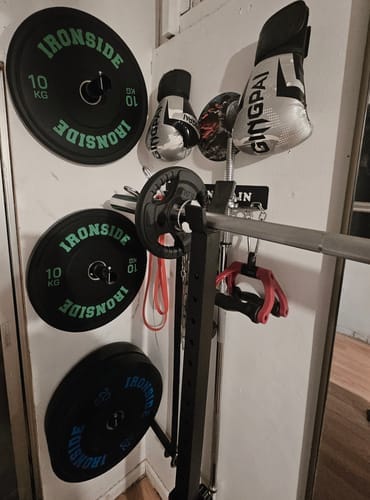 Customer photo review of Disco Olímpico Pro Bumper (5 a 25 KG) IRONSIDE