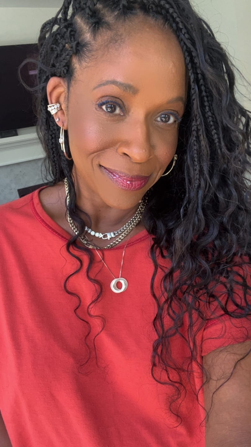Customer photo review of Crochet Mermaid Braids with Loose Wave Human Hair Curls