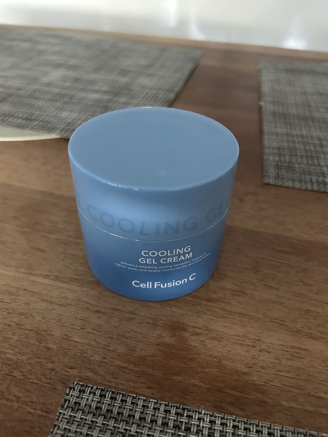 Customer photo review of Post Alpha Cooling Gel Cream