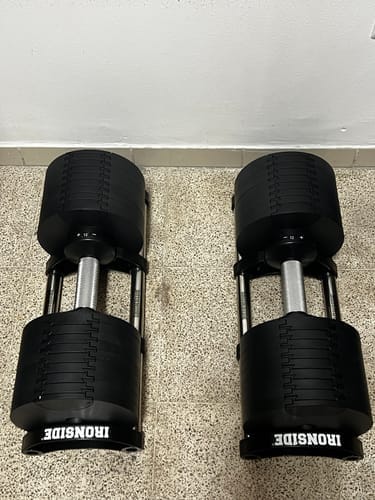 Customer photo review of Mancuerna Ajustable 20 kg IRONSIDE Block
