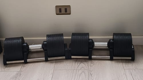 Customer photo review of Mancuerna Ajustable 20 kg IRONSIDE Block