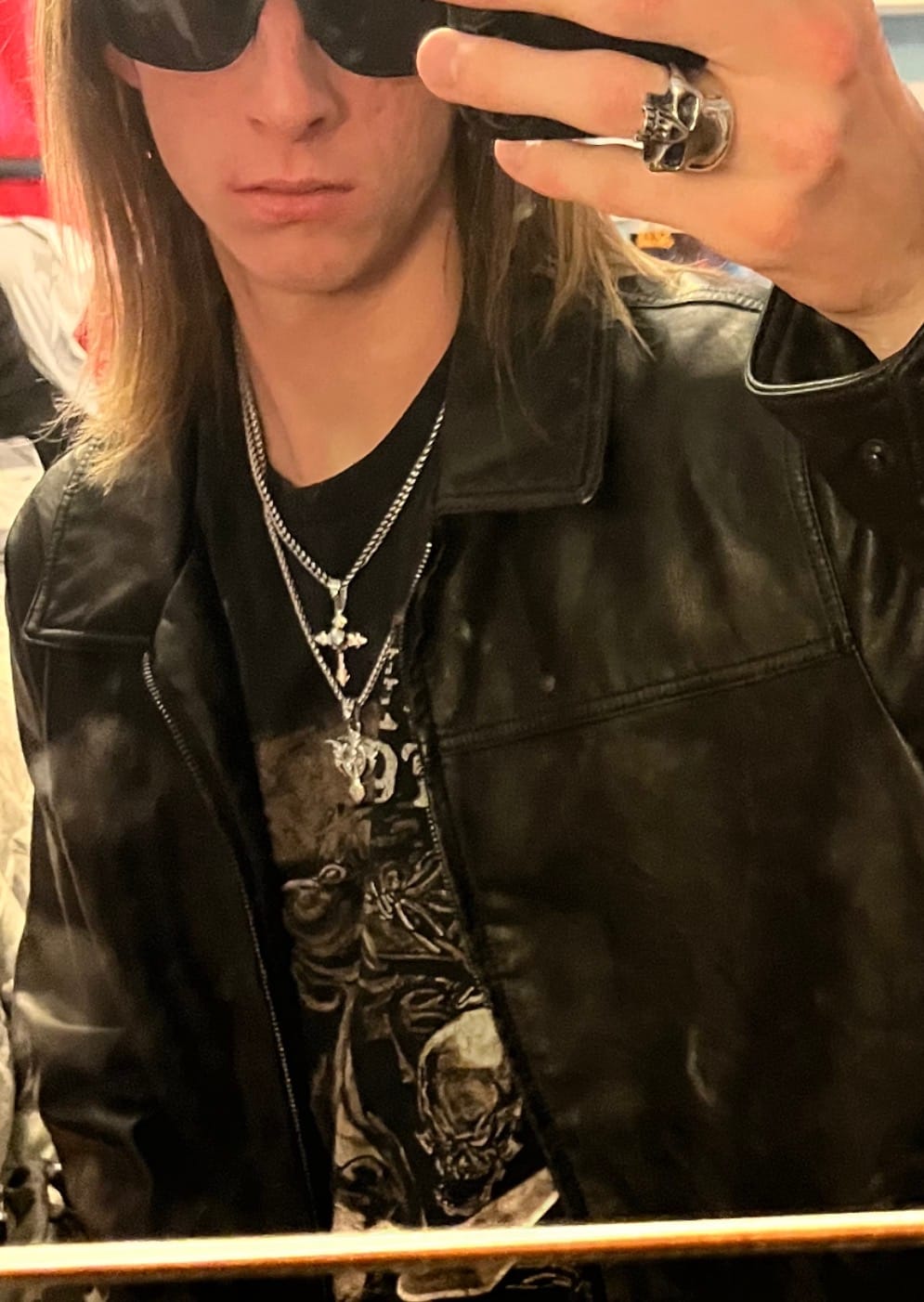 Customer photo review of DOWN YOUR THROAT PENDANT
