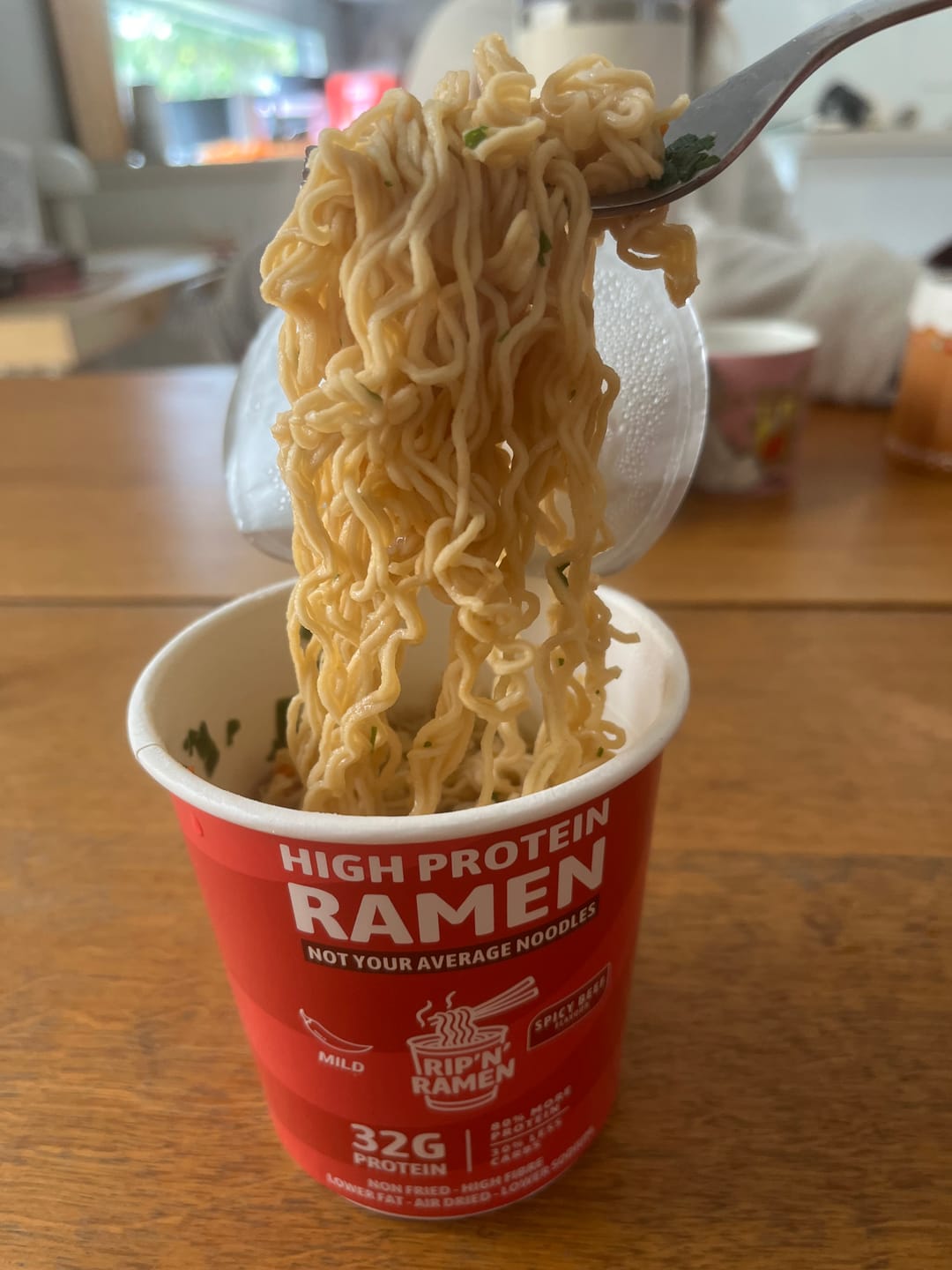 Customer photo review of Rip'N'Ramen 32G High Protein Ramen