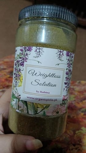 Customer photo review of Dr. Rubina Herbal Fitness Formula –  Smart Body Challenge