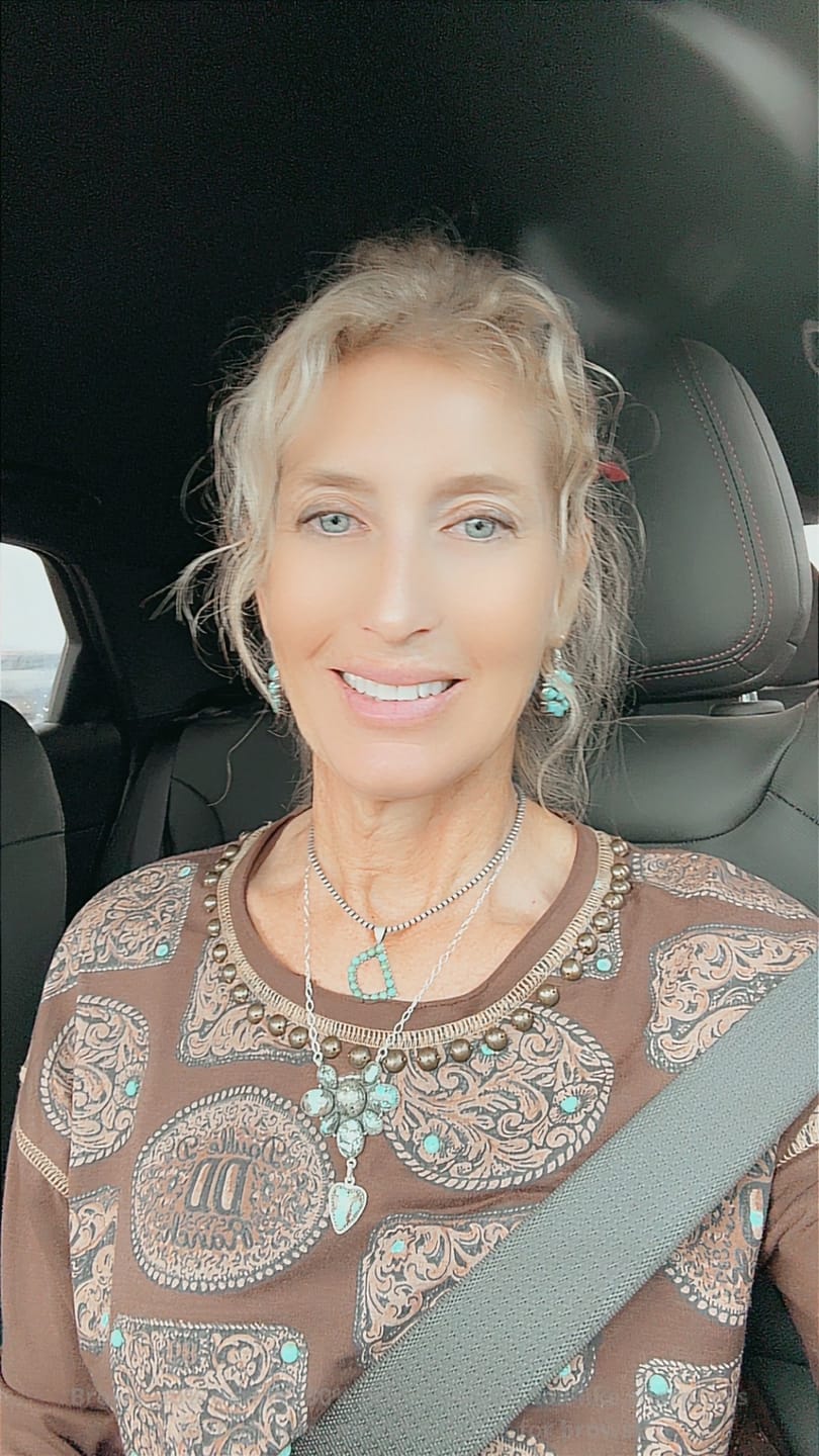 Customer photo review of Beautiful Handmade Sterling Silver and Royston Turquoise Letter Pendant