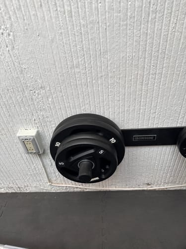 Customer photo review of Disco Olímpico de 3 Agarres IRONSIDE (2.5 a 25 kg)