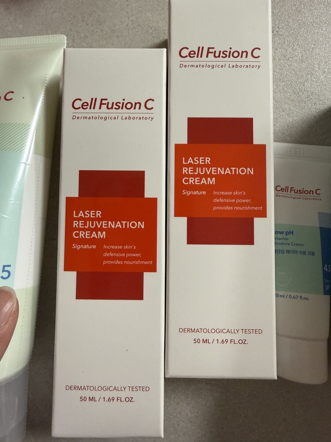 Customer photo review of Laser Rejuvenation Cream