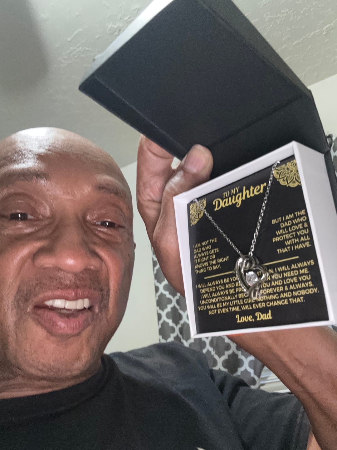 Customer photo review of To My Daughter - Love Dad - Beautiful Gift Set - SS559