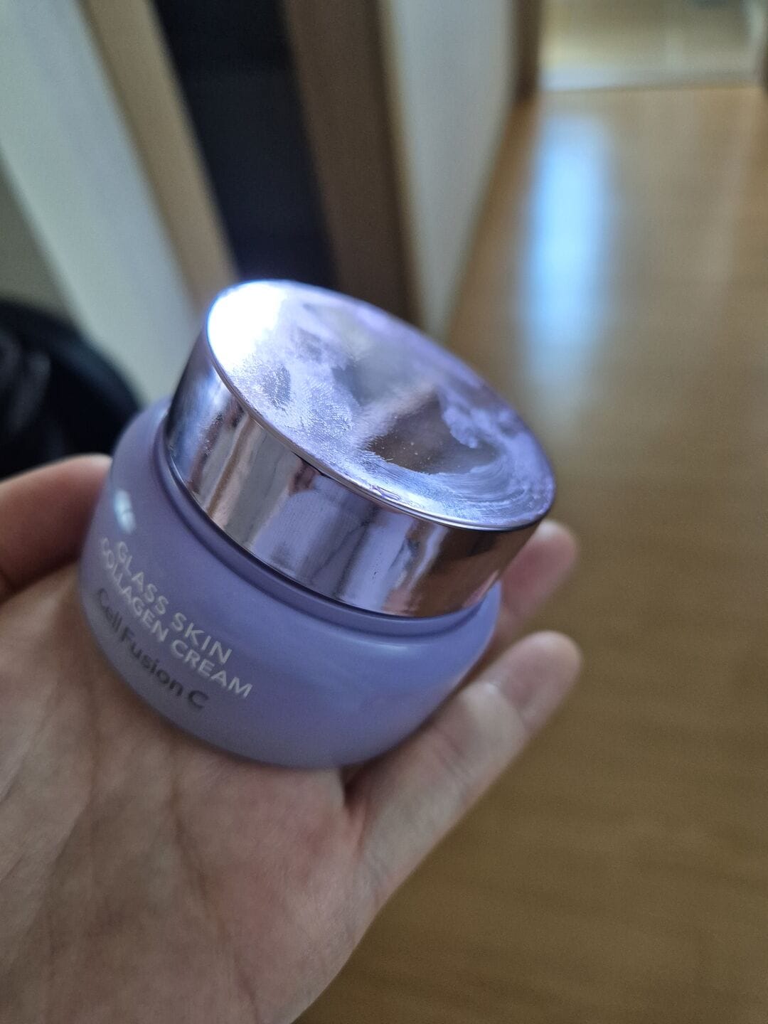 Customer photo review of Glass Skin Collagen Cream