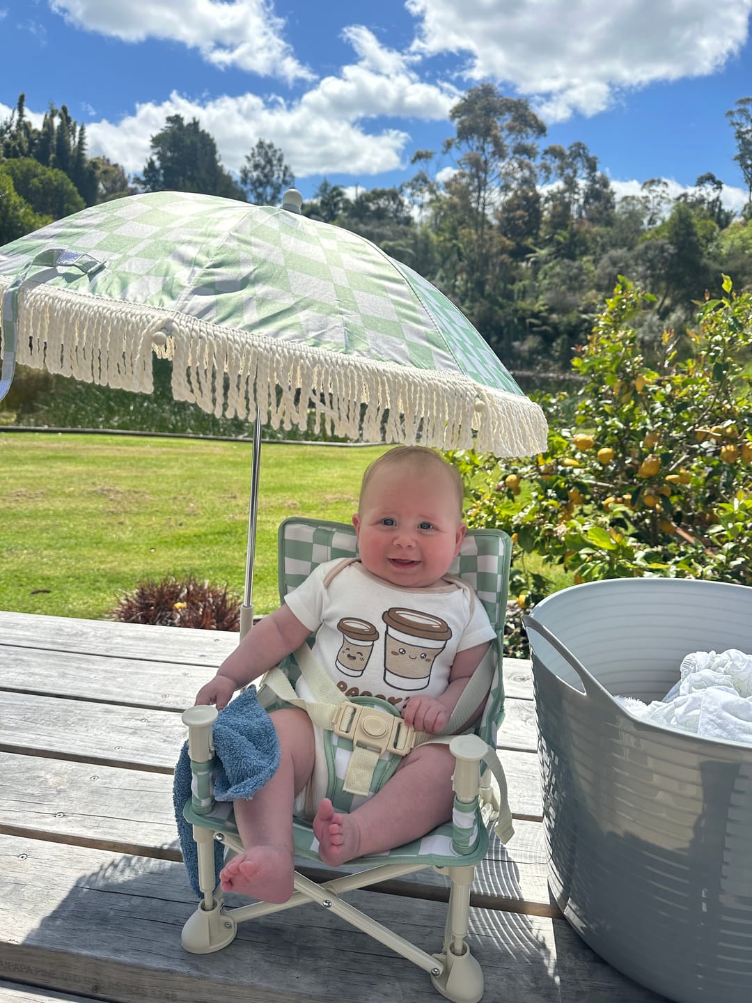 Customer photo review of Parker Mini Umbrella